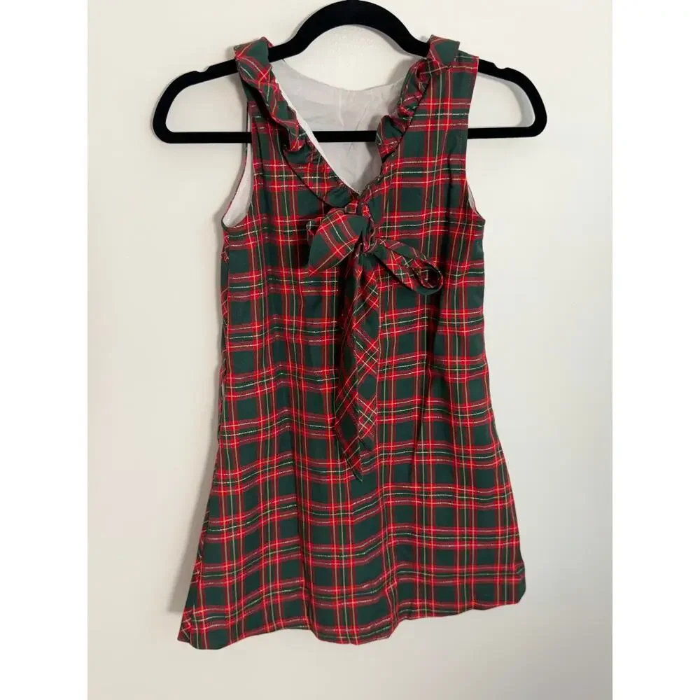 Gabby Tartan Plaid Christmas Dress size 12